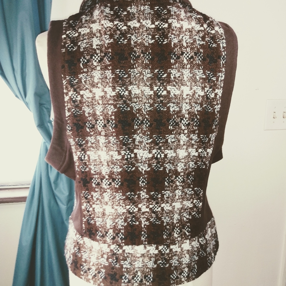 Lilly of California tweed vest